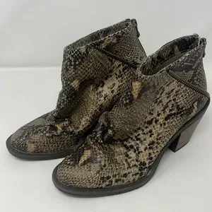 Blowfish Malibu Snakeskin Booties